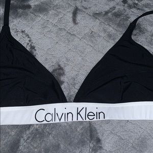 calvin klein bikini top